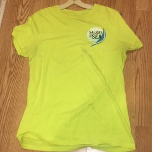 Neon Green/Yellow Surf Shirt